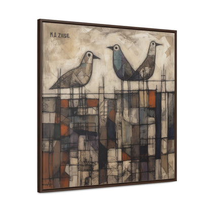 Bird 25, Gallery Canvas Wraps, Square Frame