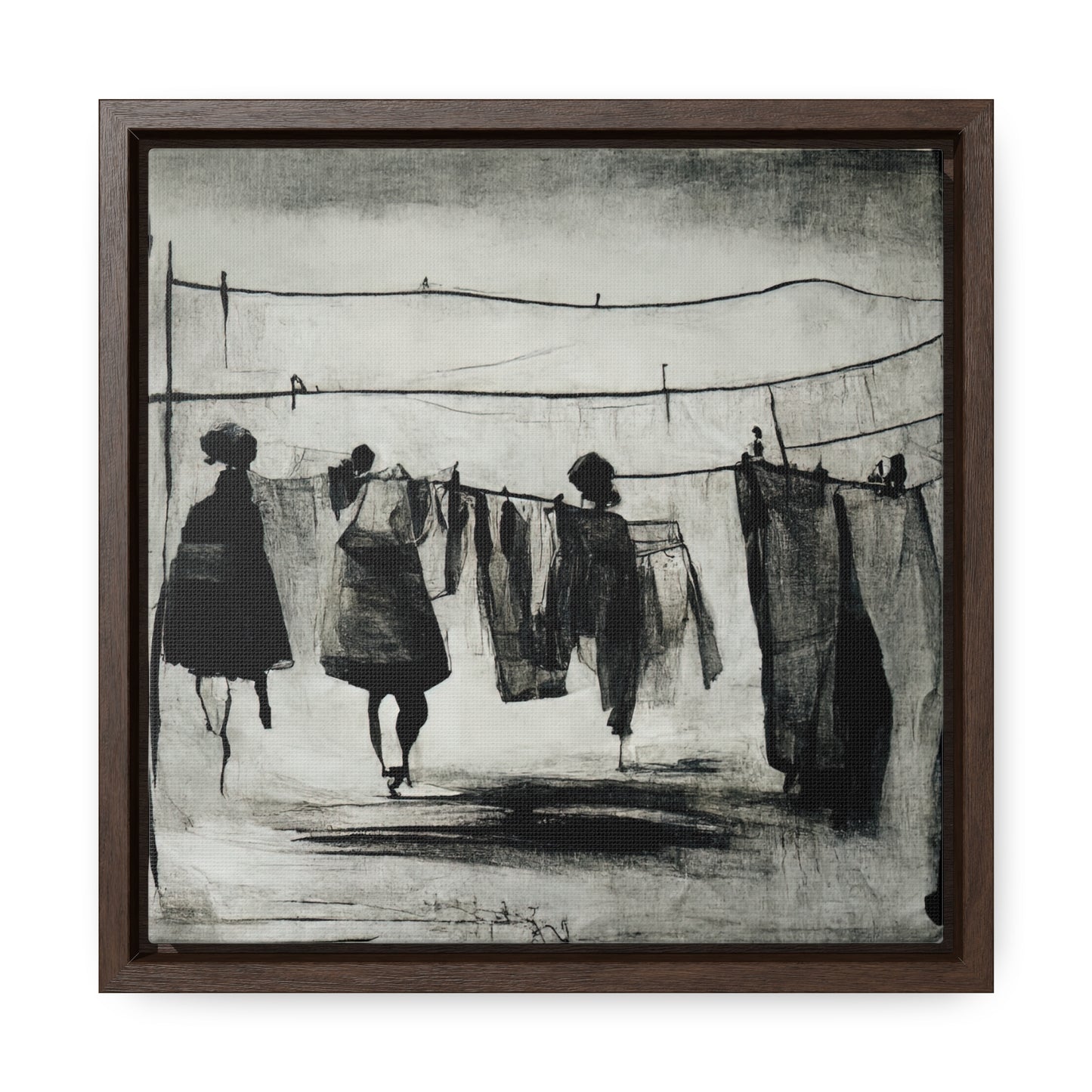 Domestic Memories 6, Valentinii, Gallery Canvas Wraps, Square Frame