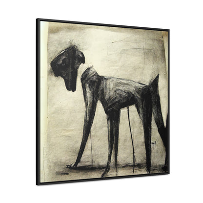 Dogs and Puppies 23, Valentinii, Gallery Canvas Wraps, Square Frame