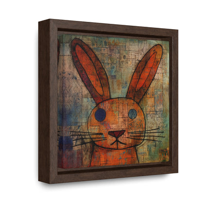 Rabbit 14, Gallery Canvas Wraps, Square Frame