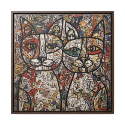 Cat, Gallery Canvas Wraps, Square Frame