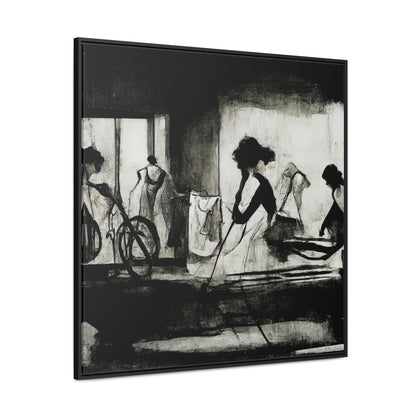 Domestic Memories 29, Valentinii, Gallery Canvas Wraps, Square Frame