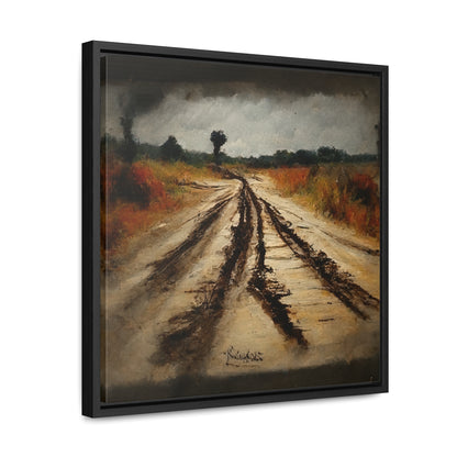 To the Rainy Land 9, Valentinii, Gallery Canvas Wraps, Square Frame