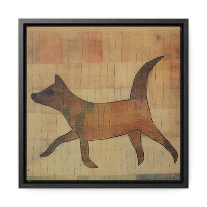 V Dog 6, Gallery Canvas Wraps, Square Frame