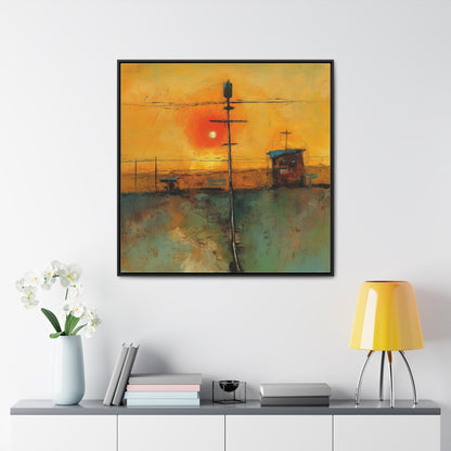 Land of the Sun 56, Valentinii, Gallery Canvas Wraps, Square Frame