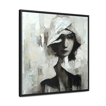 Forgotten face, Valentinii, Gallery Canvas Wraps, Square Frame