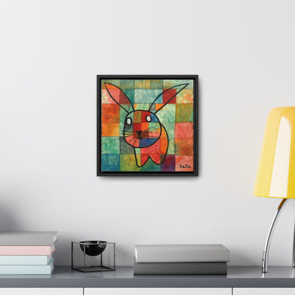 Rabbit 16, Gallery Canvas Wraps, Square Frame