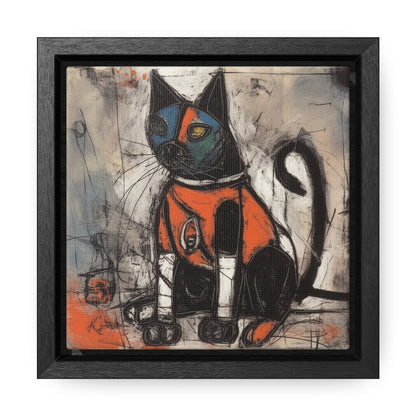 Cat 34, Gallery Canvas Wraps, Square Frame