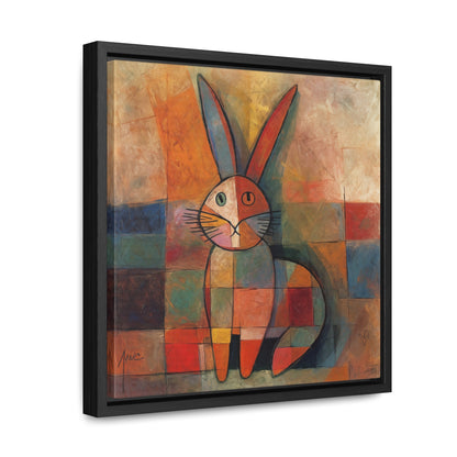 Rabbit 18, Gallery Canvas Wraps, Square Frame