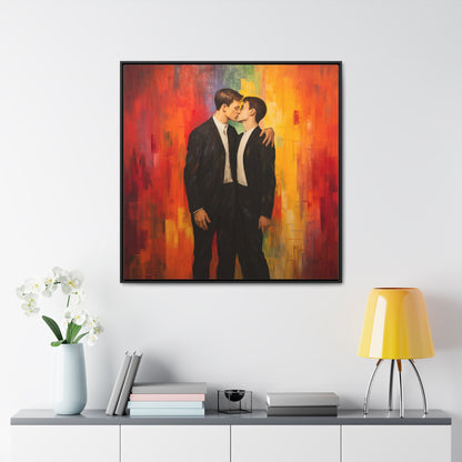 LGBT 8, Gallery Canvas Wraps, Square Frame