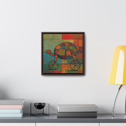 Turtle 19, Gallery Canvas Wraps, Square Frame