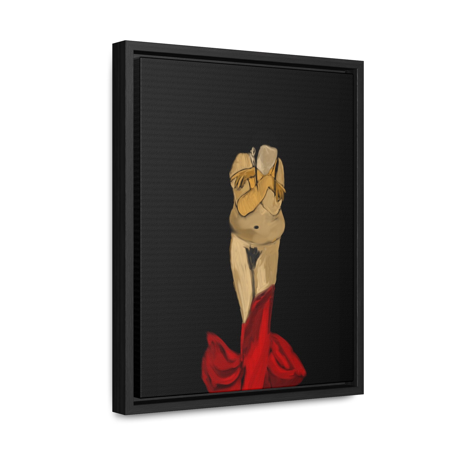 Shame, Original Eduard Pavel, Gallery Canvas Wraps, Vertical Frame