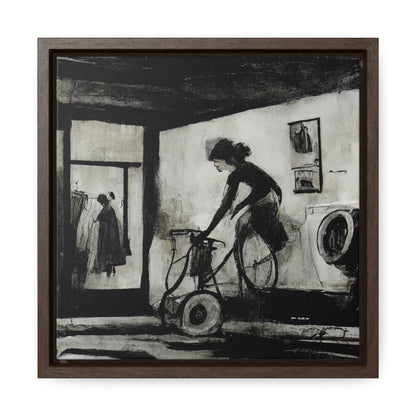 Domestic Memories 21, Valentinii, Gallery Canvas Wraps, Square Frame