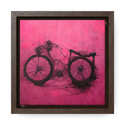 Bicycle 2, Valentinii, Gallery Canvas Wraps, Square Frame