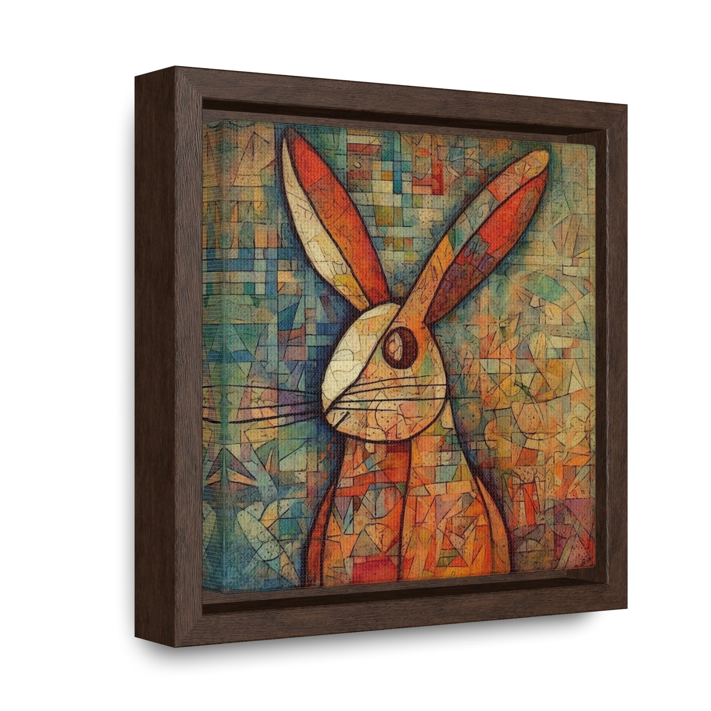 Rabbit 4, Gallery Canvas Wraps, Square Frame