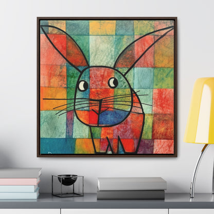 Rabbit 13, Gallery Canvas Wraps, Square Frame