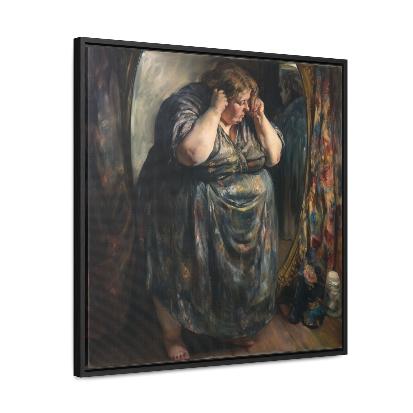 Baroque 3, Valentinii, Gallery Canvas Wraps, Square Frame