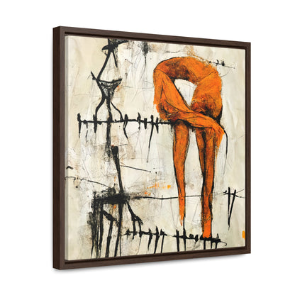 Feet and Drama 18, Valentinii, Gallery Canvas Wraps, Square Frame