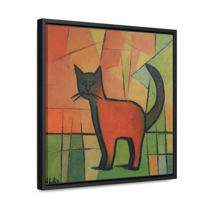 Cat 20, Gallery Canvas Wraps, Square Frame