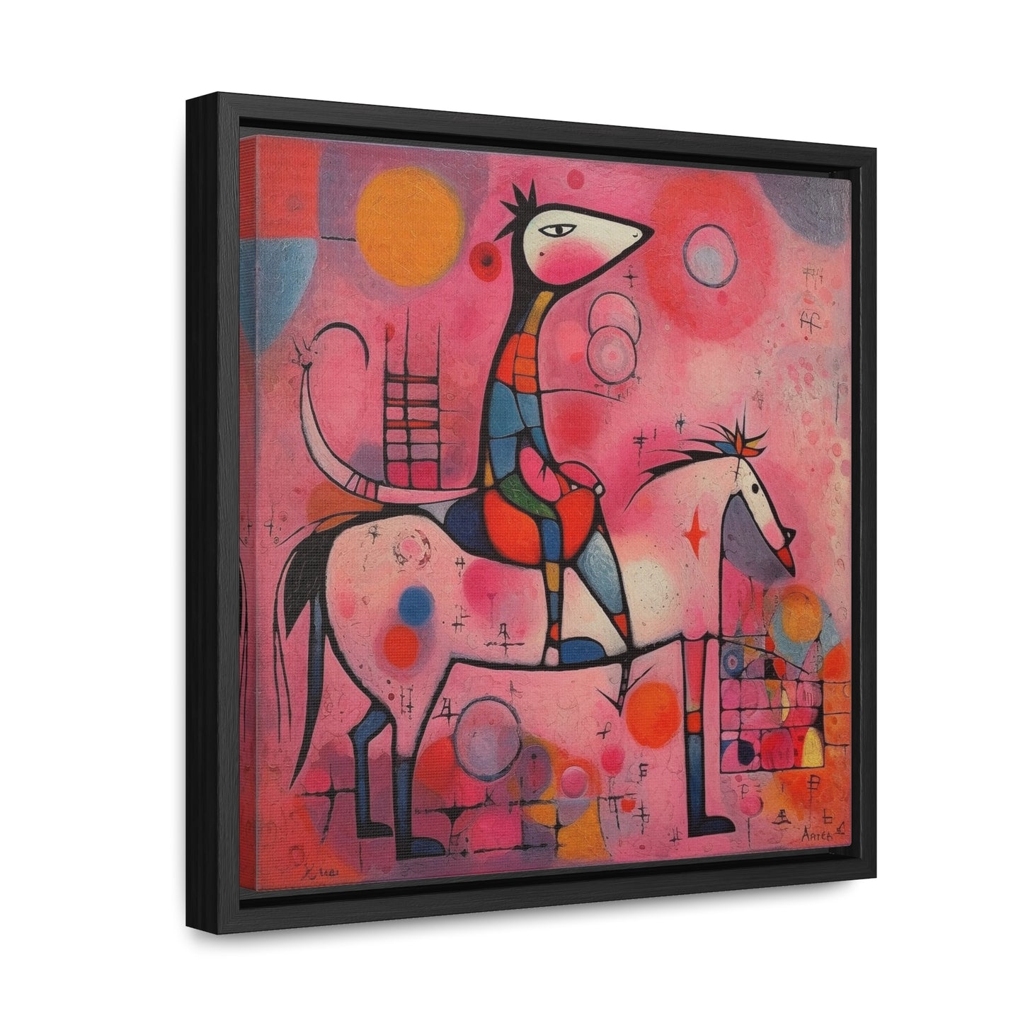 The Dreams of the Child 13, Gallery Canvas Wraps, Square Frame