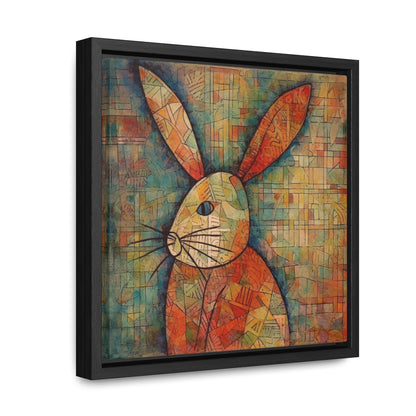 Rabbit 20, Gallery Canvas Wraps, Square Frame