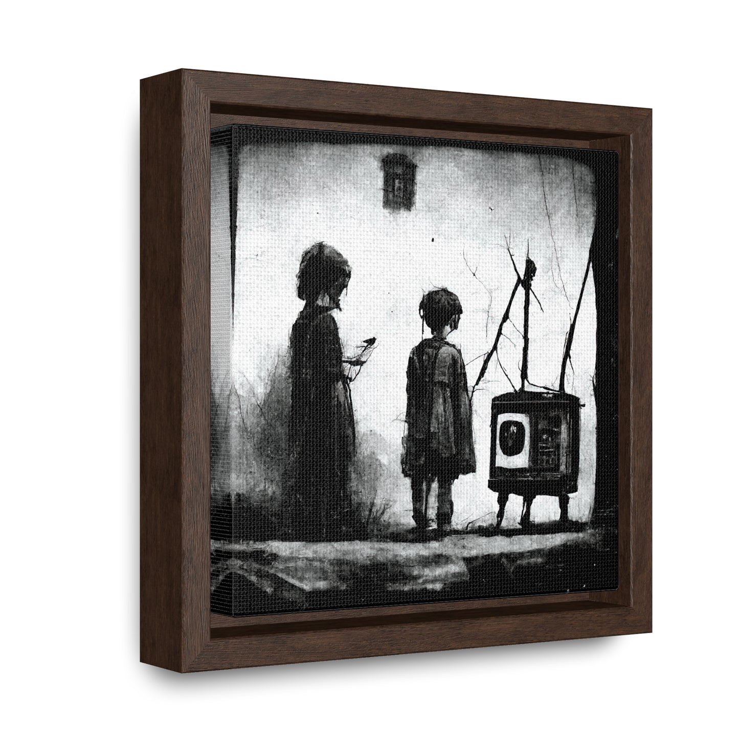 Childhood Wave 4, Valentinii, Gallery Canvas Wraps, Square Frame