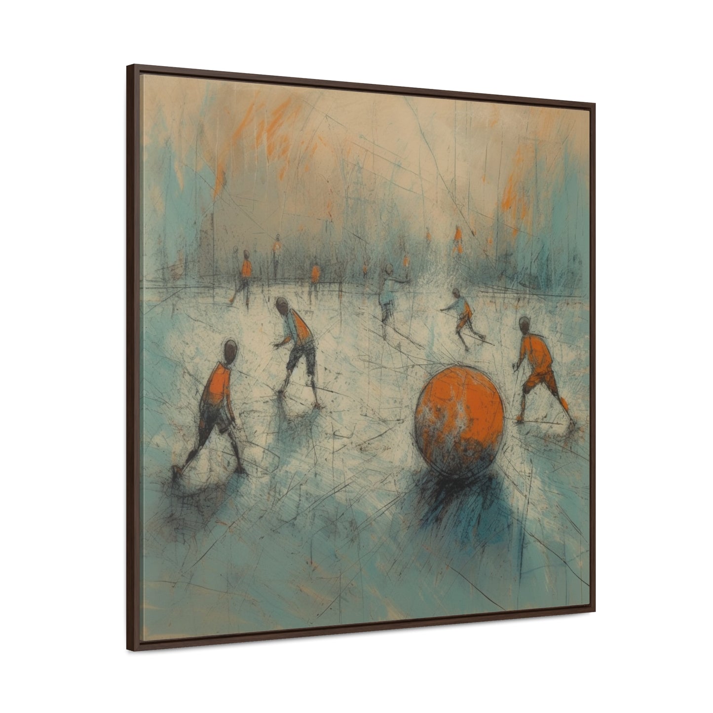 Childhood 15, Gallery Canvas Wraps, Square Frame