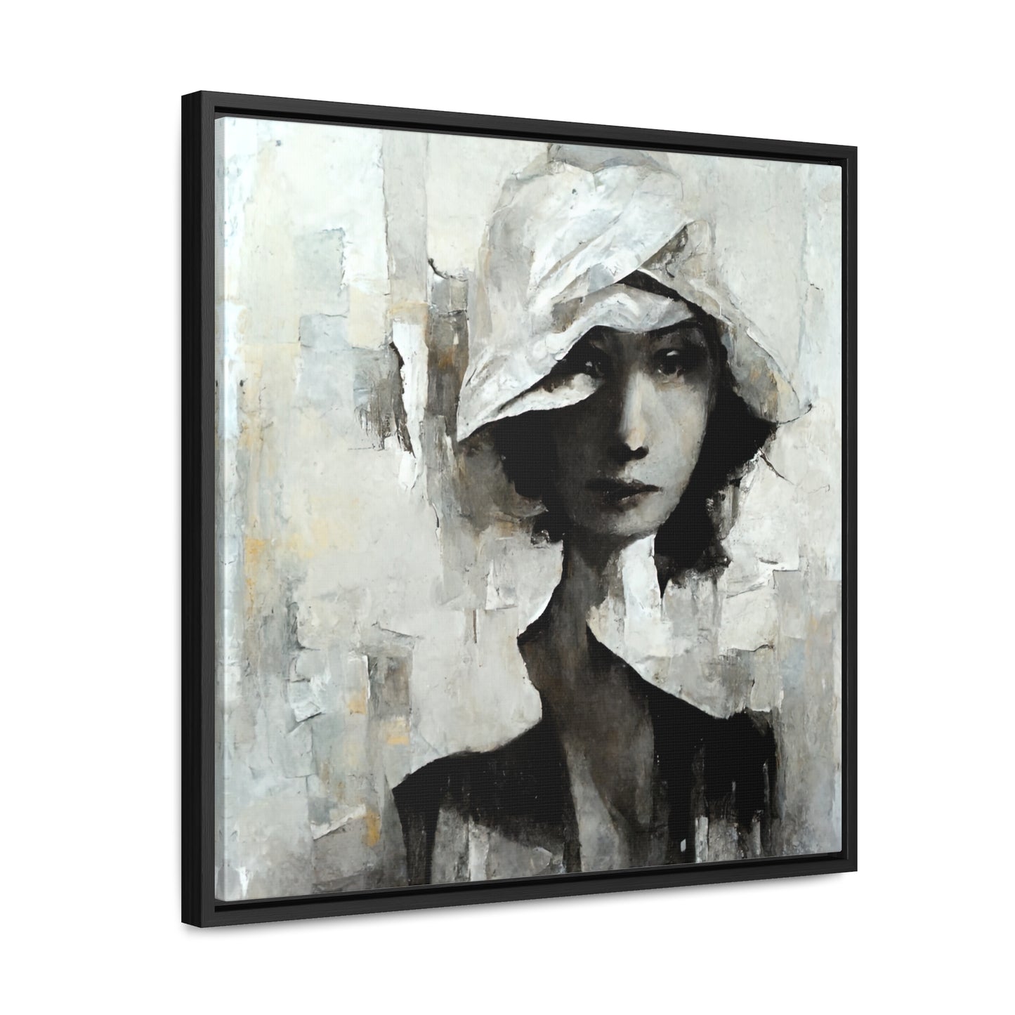 Forgotten face, Valentinii, Gallery Canvas Wraps, Square Frame