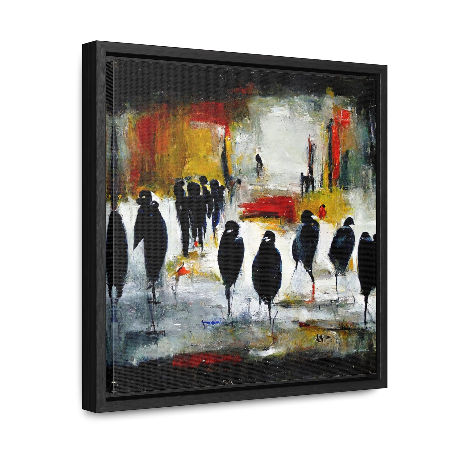 Social Seeds 5, Valentinii, Gallery Canvas Wraps, Square Frame