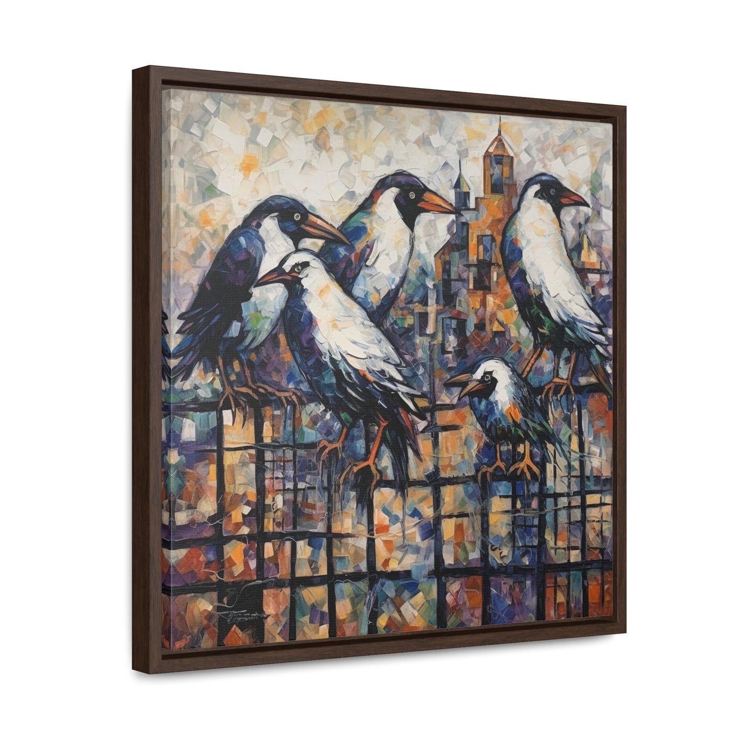 Bird 22, Gallery Canvas Wraps, Square Frame