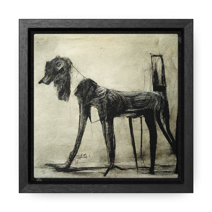 Dogs and Puppies 19, Valentinii, Gallery Canvas Wraps, Square Frame