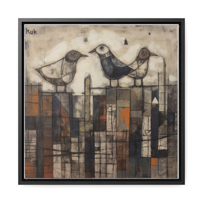 Bird 39, Gallery Canvas Wraps, Square Frame