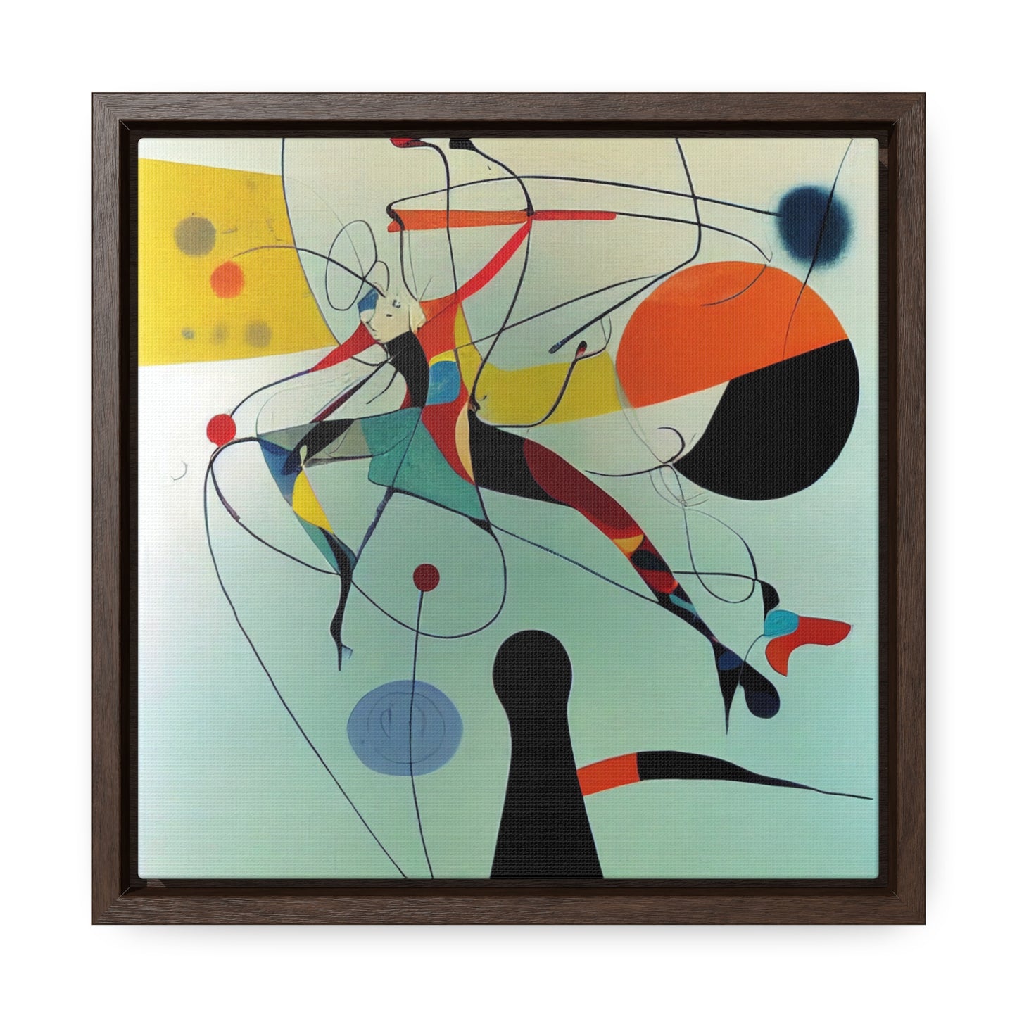 Naivia 2, Gallery Canvas Wraps, Square Frame