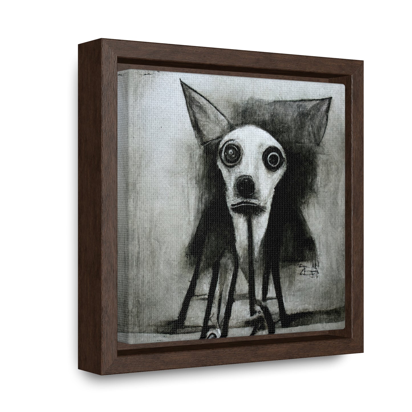 Dogs and Puppies 22, Valentinii, Gallery Canvas Wraps, Square Frame