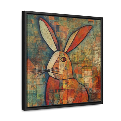 Rabbit 5, Gallery Canvas Wraps, Square Frame