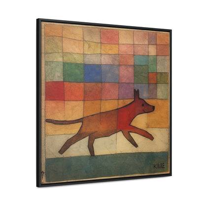 V Dog 7, Gallery Canvas Wraps, Square Frame