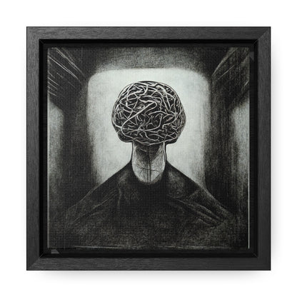 Brain 16, Valentinii, Gallery Canvas Wraps, Square Frame