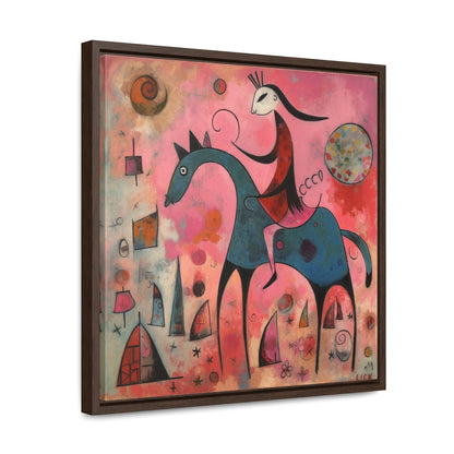 The Dreams of the Child 47, Gallery Canvas Wraps, Square Frame