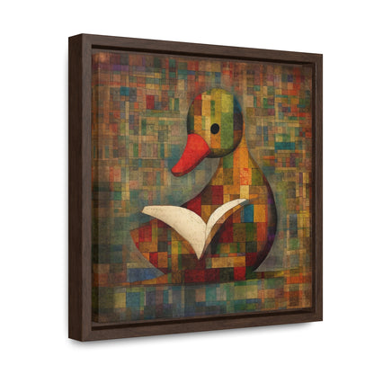 Duck 7, Gallery Canvas Wraps, Square Frame