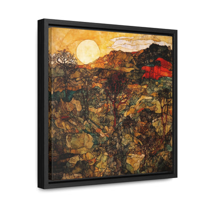 Land of the Sun 46, Valentinii, Gallery Canvas Wraps, Square Frame