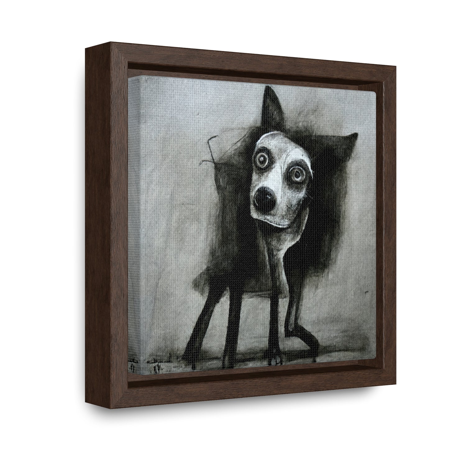 Dogs and Puppies 17, Valentinii, Gallery Canvas Wraps, Square Frame