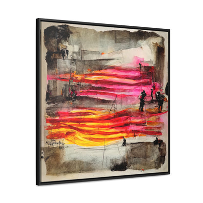 Land of the Sun 6, Valentinii, Gallery Canvas Wraps, Square Frame