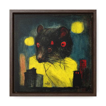 Urban Rat 6, Valentinii, Gallery Canvas Wraps, Square Frame