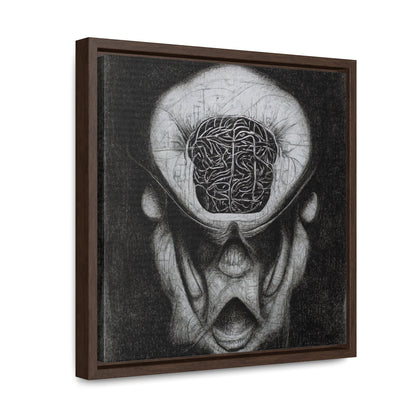 Brain 10, Valentinii, Gallery Canvas Wraps, Square Frame