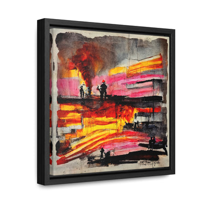 Land of the Sun 2, Valentinii, Gallery Canvas Wraps, Square Frame