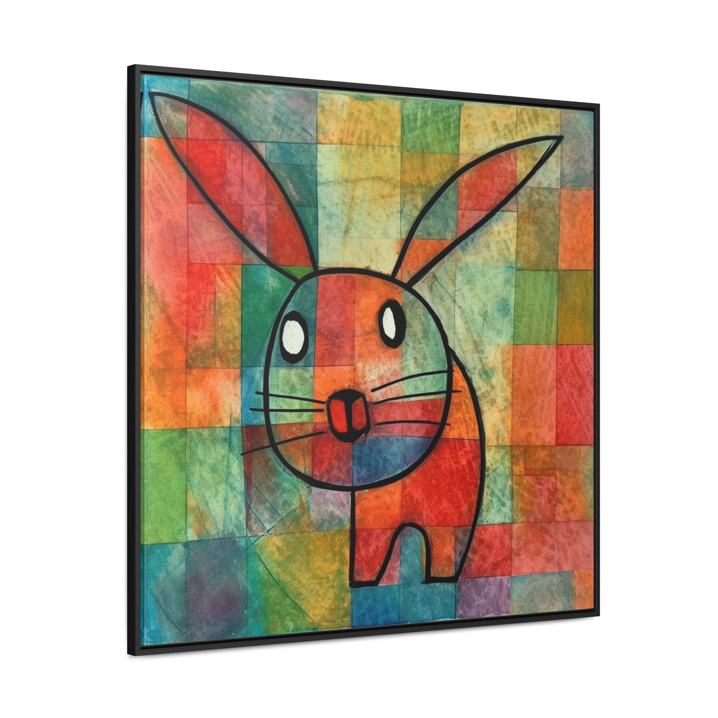 Rabbit 11, Gallery Canvas Wraps, Square Frame