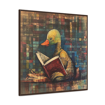 Duck 4, Gallery Canvas Wraps, Square Frame