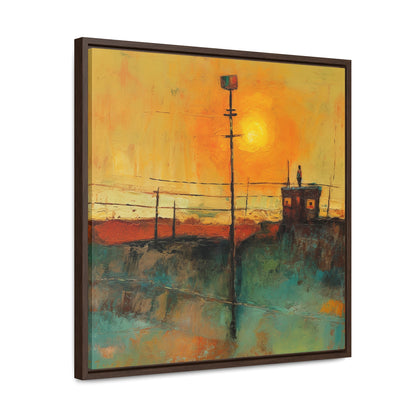 Land of the Sun 52, Valentinii, Gallery Canvas Wraps, Square Frame