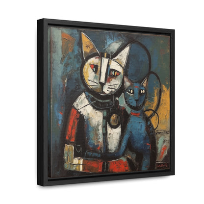 Cat 82, Gallery Canvas Wraps, Square Frame