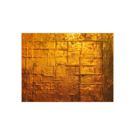 Gold 5, Ceramic Photo Tile